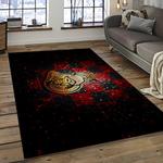 nhl ottawa senators hockey team logo sport carpet rectangle area rug for living room dark room os48