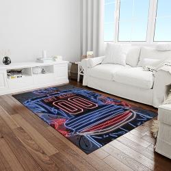 nhl ottawa senators hockey team logo sport carpet rectangle area rug for living room light room os08