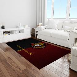 nhl ottawa senators hockey team logo sport carpet rectangle area rug for living room light room os35