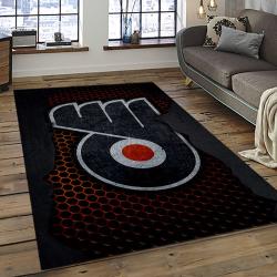 NHL Philadelphia Flyers Hockey Team Logo Sport Carpet Rectangle Area Rug For Living Room PF43