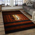 nhl philadelphia flyers hockey team logo sport carpet rectangle area rug for living room dark room pf57