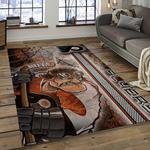 nhl philadelphia flyers hockey team logo sport carpet rectangle area rug for living room dark room pf59