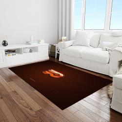 nhl philadelphia flyers hockey team logo sport carpet rectangle area rug for living room light room pf52