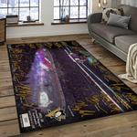 nhl pittsburgh penguins hockey team logo sport carpet rectangle area rug for living room dark room pp33