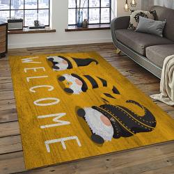 NHL Pittsburgh Penguins Hockey Team Logo Sport Carpet Rectangle Area Rug For Living Room PP35