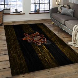 NHL Pittsburgh Penguins Hockey Team Logo Sport Carpet Rectangle Area Rug For Living Room PP49