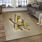 nhl pittsburgh penguins hockey team logo sport carpet rectangle area rug for living room dark room pp51
