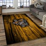 nhl pittsburgh penguins hockey team logo sport carpet rectangle area rug for living room dark room pp72