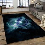 nhl tampa bay lightning hockey team logo sport carpet rectangle area rug for living room dark room tbl04