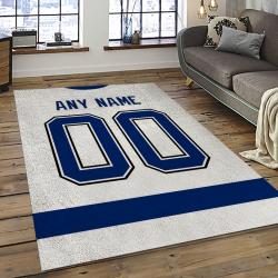 NHL Tampa Bay Lightning Hockey Team Logo Sport Carpet Rectangle Area Rug For Living Room TBL18
