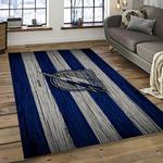 nhl tampa bay lightning hockey team logo sport carpet rectangle area rug for living room dark room tbl51