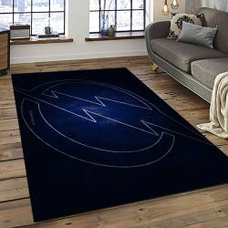 NHL Tampa Bay Lightning Hockey Team Logo Sport Carpet Rectangle Area Rug For Living Room TBL61