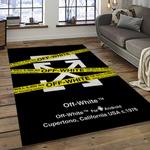 off white fashion carpet rectangle area rug for living room bedroom decor dark room owt10