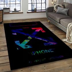 Off White Fashion Carpet Rectangle Area Rug For Living Room Bedroom Decor OWT13