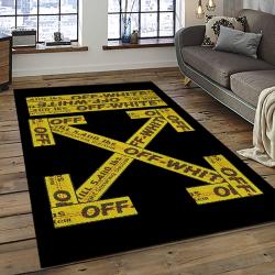 Off White Fashion Carpet Rectangle Area Rug For Living Room Bedroom Decor OWT17