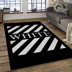 Off White Fashion Carpet Rectangle Area Rug For Living Room Bedroom Decor OWT26