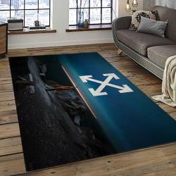 Off White Fashion Carpet Rectangle Area Rug For Living Room Bedroom Decor OWT30