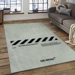 Off White Fashion Carpet Rectangle Area Rug For Living Room Bedroom Decor OWT35