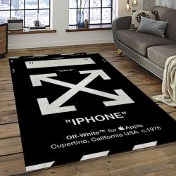 Off White Fashion Carpet Rectangle Area Rug For Living Room Bedroom Decor OWT40
