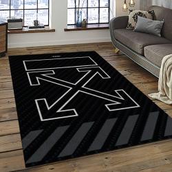 Off White Fashion Carpet Rectangle Area Rug For Living Room Bedroom Decor OWT8
