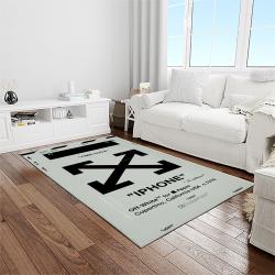 off white fashion carpet rectangle area rug for living room bedroom decor light room owt12