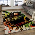 singer bob marley music carpet rectangle area rug for living room bedroom decor dark room bm14