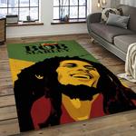 singer bob marley music carpet rectangle area rug for living room bedroom decor dark room bm19