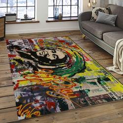 Singer Bob Marley Music Carpet Rectangle Area Rug For Living Room Bedroom Decor BM27