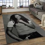 singer bob marley music carpet rectangle area rug for living room bedroom decor dark room bm33