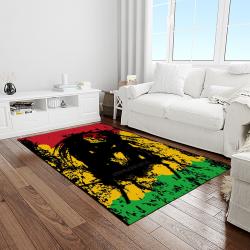 singer bob marley music carpet rectangle area rug for living room bedroom decor light room bm03