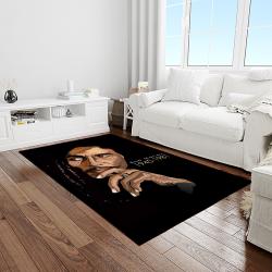 singer bob marley music carpet rectangle area rug for living room bedroom decor light room bm09