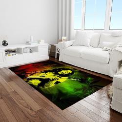 singer bob marley music carpet rectangle area rug for living room bedroom decor light room bm17
