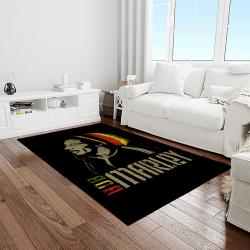 singer bob marley music carpet rectangle area rug for living room bedroom decor light room bm18