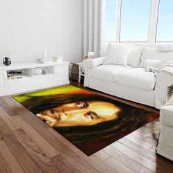 singer bob marley music carpet rectangle area rug for living room bedroom decor light room bm20