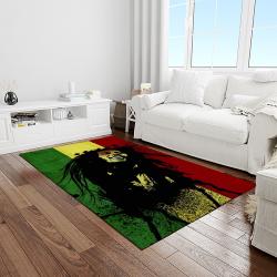 singer bob marley music carpet rectangle area rug for living room bedroom decor light room bm22
