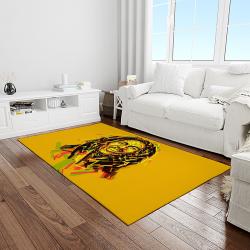singer bob marley music carpet rectangle area rug for living room bedroom decor light room bm23