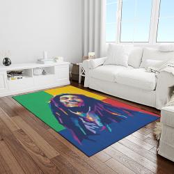 singer bob marley music carpet rectangle area rug for living room bedroom decor light room bm24
