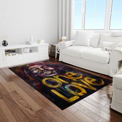 singer bob marley music carpet rectangle area rug for living room bedroom decor light room bm28