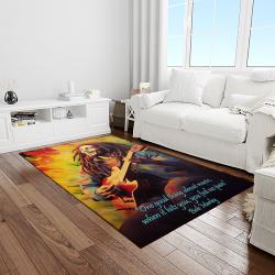 singer bob marley music carpet rectangle area rug for living room bedroom decor light room bm29