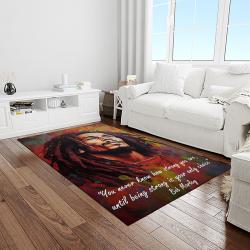 singer bob marley music carpet rectangle area rug for living room bedroom decor light room bm32