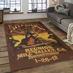 singer bob weir music carpet rectangle area rug for living room bedroom decor dark room bw08