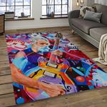 singer bob weir music carpet rectangle area rug for living room bedroom decor dark room bw27