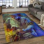singer bob weir music carpet rectangle area rug for living room bedroom decor dark room bw43