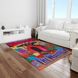 singer bob weir music carpet rectangle area rug for living room bedroom decor light room bw15