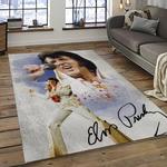 singer elvis presley music carpet rectangle area rug for living room bedroom decor dark room ep19