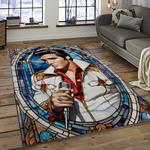 singer elvis presley music carpet rectangle area rug for living room bedroom decor dark room ep21