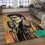 singer elvis presley music carpet rectangle area rug for living room bedroom decor dark room ep38