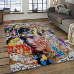 singer elvis presley music carpet rectangle area rug for living room bedroom decor dark room ep40