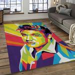 singer elvis presley music carpet rectangle area rug for living room bedroom decor dark room ep44