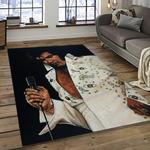 singer elvis presley music carpet rectangle area rug for living room bedroom decor dark room ep47